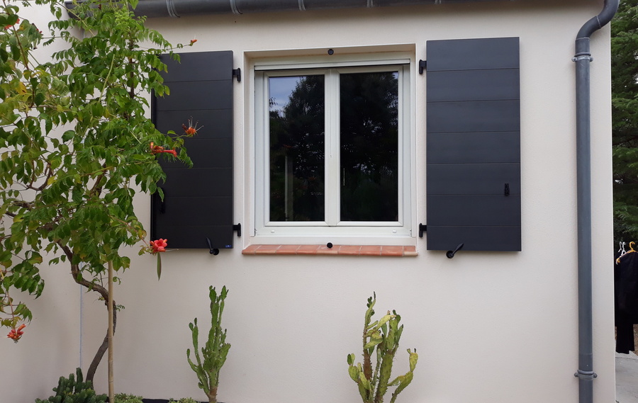 Volets battants épurés à Meaux